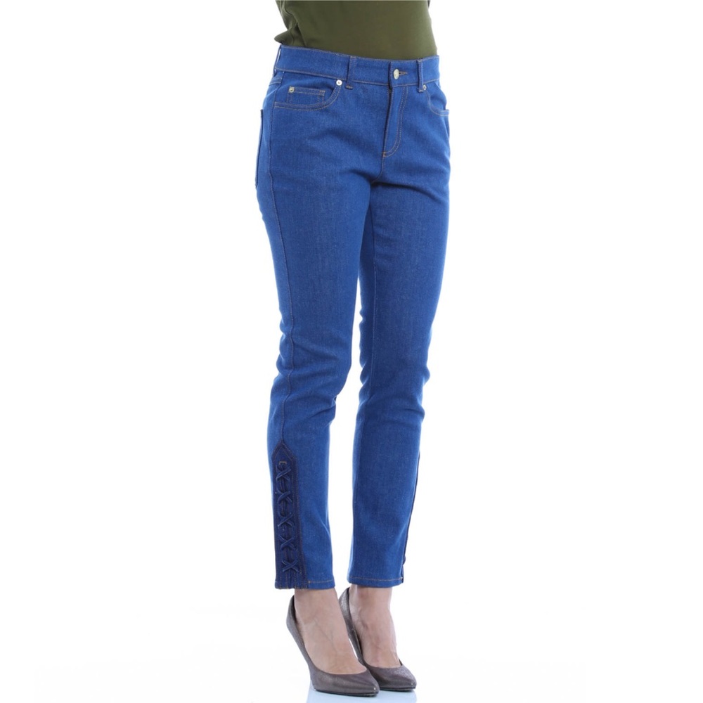 Alexander McQueen | Lace-Up Straight Jeans